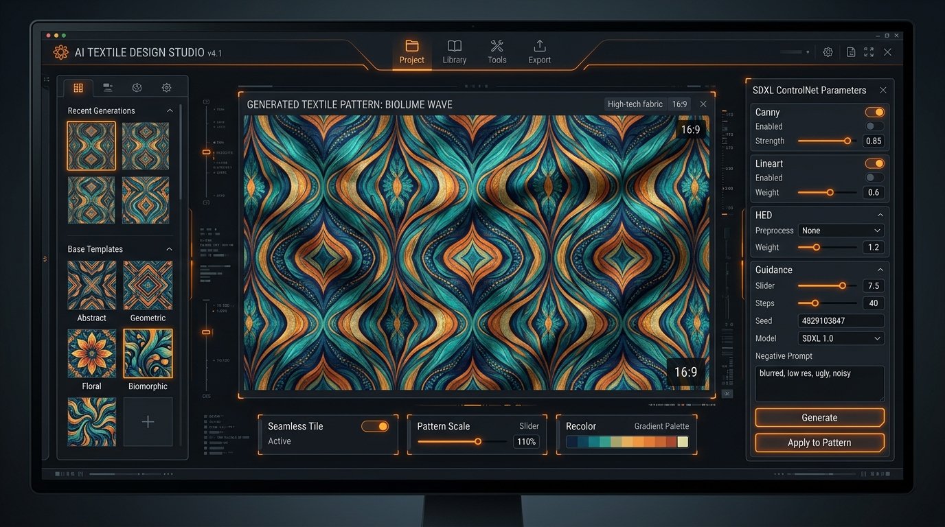 TexSynth AI UI Showcase